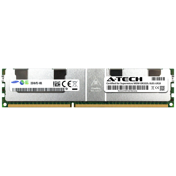 MEM-DR332L-SL01-LR18 Supermicro Certified 32GB DDR3 PC3-14900L LRDIMM Samsung Memory RAM Module