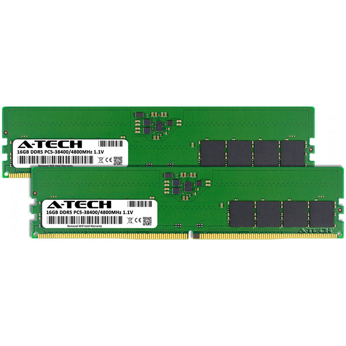 32GB Kit (2 x 16GB) DDR5-4800 (PC5-38400) DIMM Desktop Memory RAM