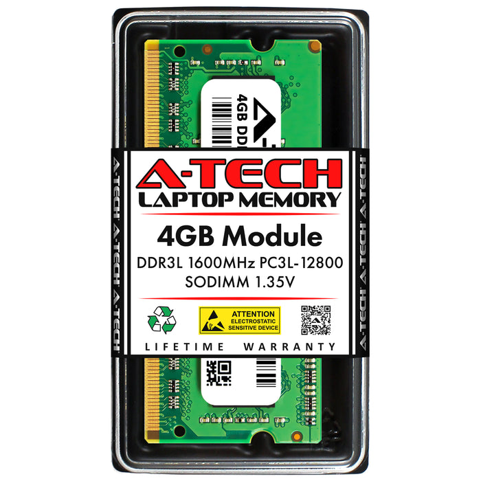 4GB RAM Replacement for HP Genuine 687515-952 DDR3 1600 MHz PC3-12800 1.35V Non-ECC Laptop Memory Module