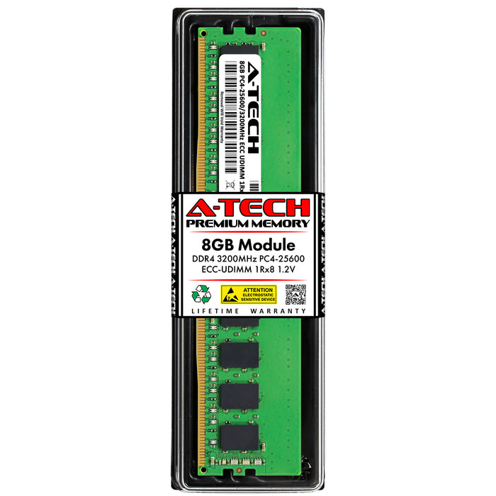 M391A1K43DB2-CVF Samsung 8GB DDR4 3200 MHz PC4-25600 1Rx8 1.2V UDIMM ECC Unbuffered Server Memory RAM Replacement Module