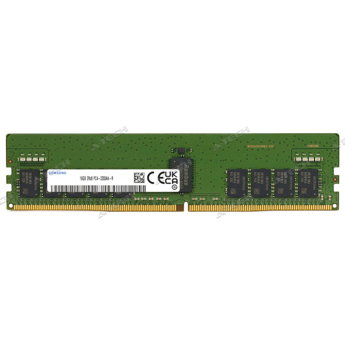 Samsung 16GB 2Rx8 PC4-3200 RDIMM DDR4-25600 ECC Registered DIMM 288-Pin Server Memory RAM Module