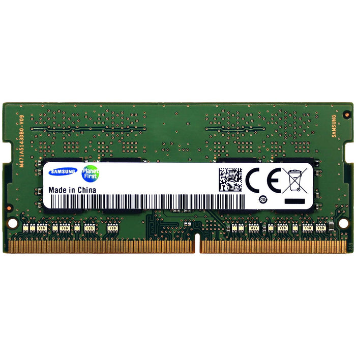 M471A5143EB0-CRC - Samsung RAM 4GB 1Rx8 PC4-19200 SODIMM DDR4 2400MHz Non-ECC Unbuffered Laptop Memory Module