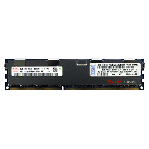 47J0138 - IBM-Lenovo RAM 8GB 4Rx8 PC3-8500 RDIMM DDR3 1066MHz ECC Registered Server Memory Module