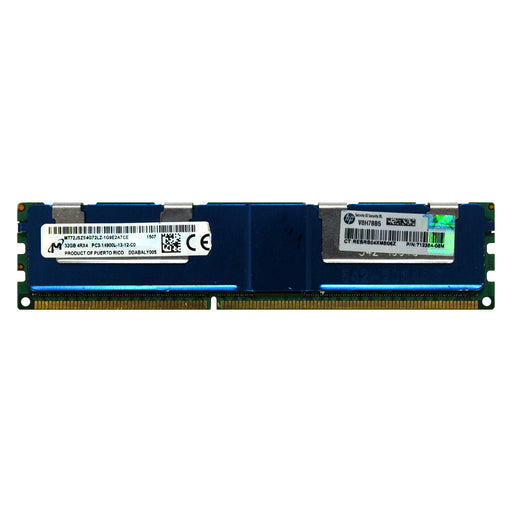712384-08M - HP/HPE RAM 32GB 4Rx4 PC3-14900 LRDIMM DDR3 1866MHz ECC Load Reduced Server Memory Module
