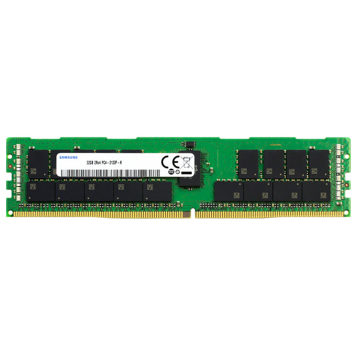 Samsung 32GB 2Rx4 PC4-2133 RDIMM DDR4-17000 ECC Registered DIMM 288-Pin Server Memory RAM Module