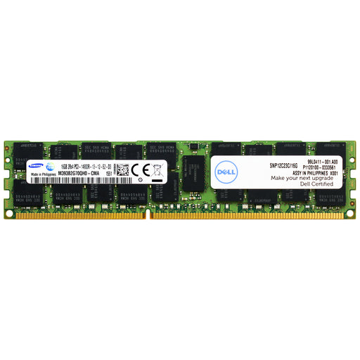 12C23 - Dell 16GB DDR3-1866 RDIMM Server RAM Memory