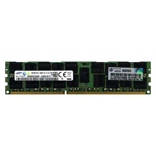 647883-S21 - HP/HPE RAM 16GB 2Rx4 PC3-10600 RDIMM DDR3 1333MHz ECC Registered Server Memory Module