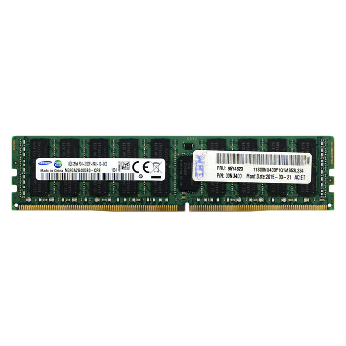 00NU400 - IBM-Lenovo RAM 16GB 2Rx4 PC4-17000 RDIMM DDR4 2133MHz ECC Registered Server Memory Module