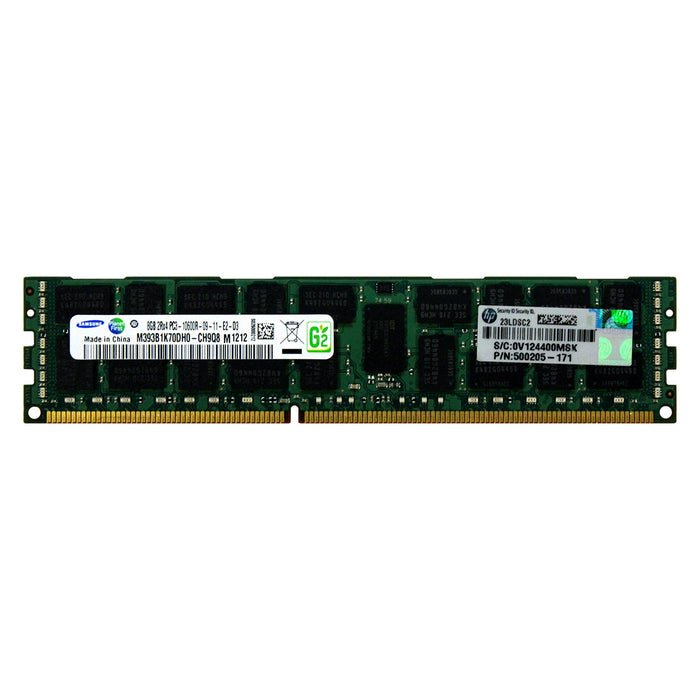 593913-S21 - HP/HPE RAM 8GB 2Rx4 PC3-10600 RDIMM DDR3 1333MHz ECC Registered Server Memory Module