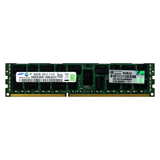 500205-171 - HP/HPE RAM 8GB 2Rx4 PC3-10600 RDIMM DDR3 1333MHz ECC Registered Server Memory Module