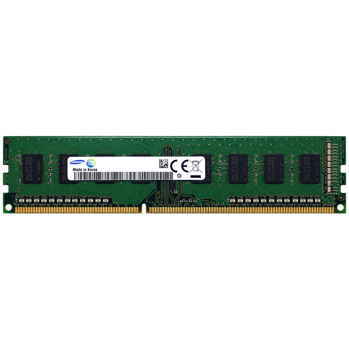 M378B5173QH0-YK0 - Samsung RAM 4GB 1Rx8 PC3-12800 DIMM DDR3 1600MHz Non-ECC Unbuffered Desktop Memory Module