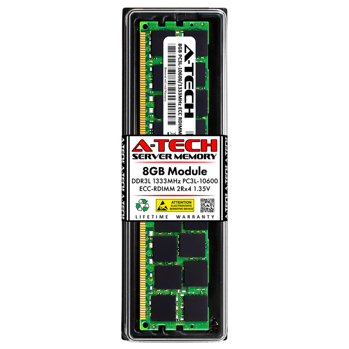 Kingston KTH-PL313LV/8G Equivalent 8GB PC3-10600 RDIMM Memory RAM