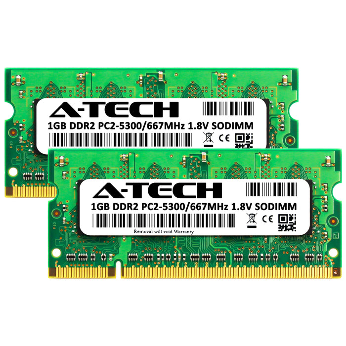 Apple MacBook Pro (15-inch, 2006) Memory RAM | 2GB Kit (2x1GB) DDR2 667MHz (PC2-5300) SODIMM