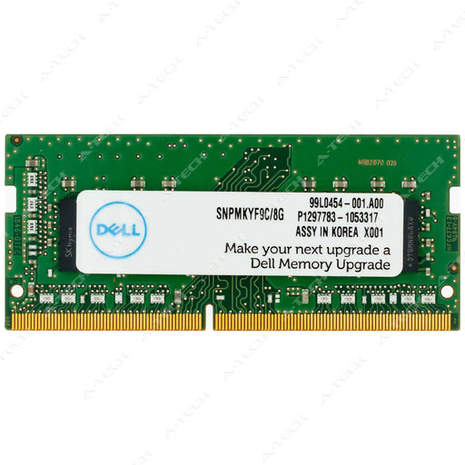 SNPMKYF9C/8G - Dell 8GB DDR4-2400 SODIMM Laptop RAM Memory