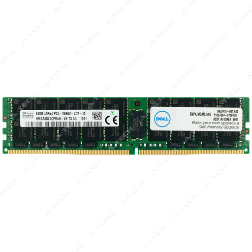 04JMGM - Dell 64GB DDR4-2666 LRDIMM Server RAM Memory