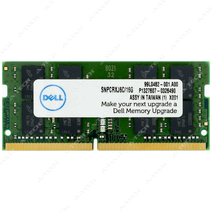AA075845 - Dell 16GB DDR4-2666 SODIMM Laptop RAM Memory