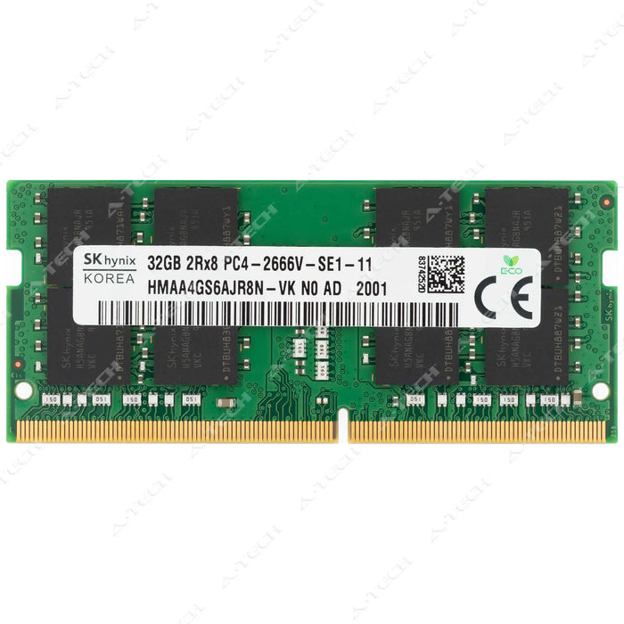 SNPNNRD4C/32G - Dell 32GB DDR4-2666 SODIMM Laptop RAM Memory