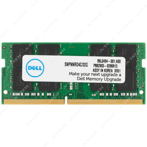 AA538491 - Dell 32GB DDR4-2666 SODIMM Laptop RAM Memory