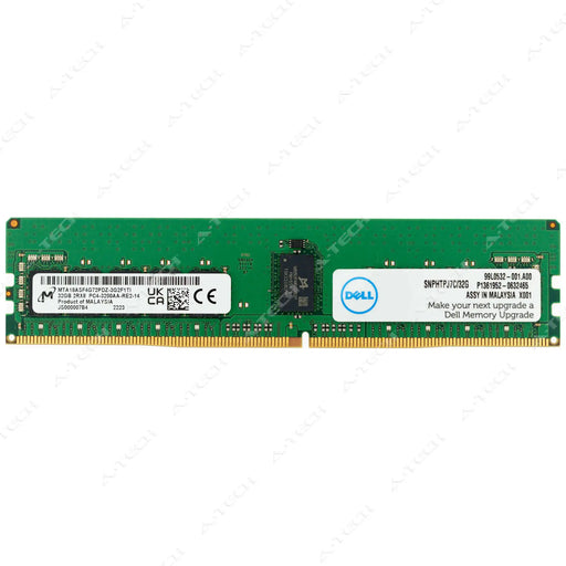 AB614353 - Dell 32GB DDR4-3200 RDIMM Server RAM Memory