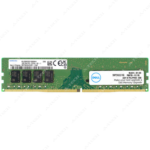 SNPC5N22C/16G - Dell 16GB DDR4-3200 DIMM Desktop RAM Memory