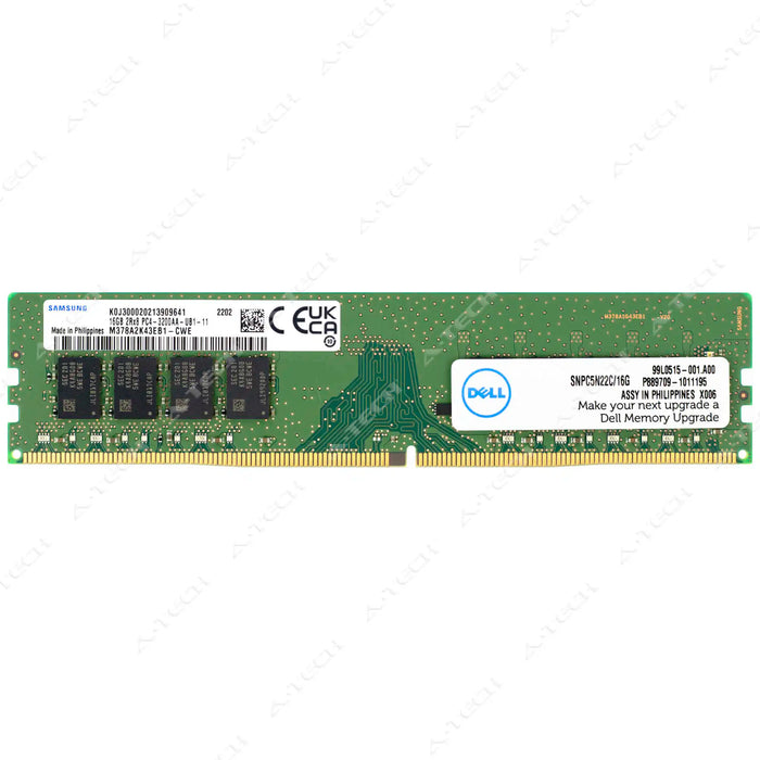 SNPC5N22C/16G - Dell 16GB DDR4-3200 DIMM Desktop RAM Memory