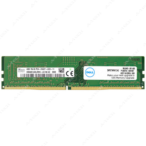 GTWW1 - Dell 4GB DDR4-2400 DIMM Desktop RAM Memory