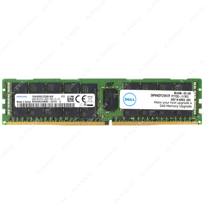 W403Y - Dell 64GB DDR4-2933 RDIMM Server RAM Memory