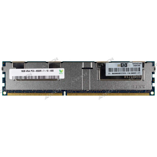 500207-071 - HP/HPE RAM 16GB 4Rx4 PC3-8500 RDIMM DDR3 1066MHz ECC Registered Server Memory Module