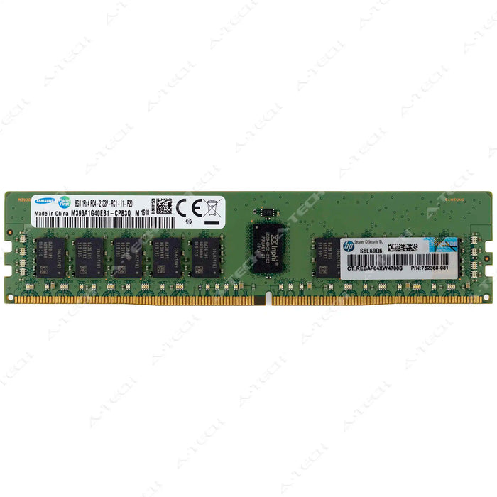 726718-B21 - HP 8GB DDR4-2133 RDIMM PC4-17000 Server RAM Memory