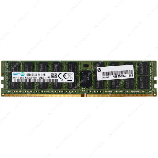 752369-581 - HP 16GB DDR4-2133 RDIMM PC4-17000 Server RAM Memory