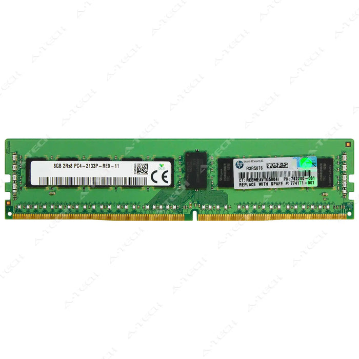 774171-001 - HP 8GB DDR4-2133 RDIMM PC4-17000 Server RAM Memory