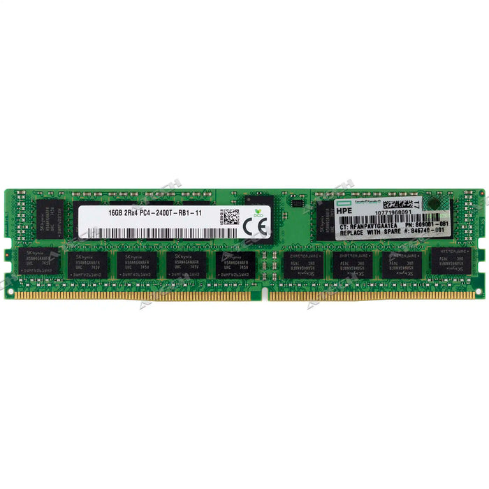 809080-091 - HP 8GB DDR4-2400 RDIMM PC4-19200 Server RAM Memory
