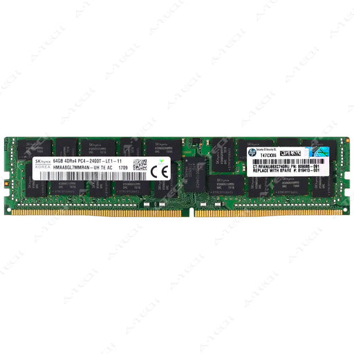 809085-091 - HP 64GB DDR4-2400 LRDIMM PC4-19200 Server RAM Memory