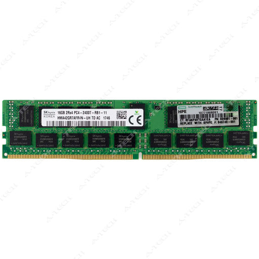 846740-001 - HP 16GB DDR4-2400 RDIMM PC4-19200 Server RAM Memory