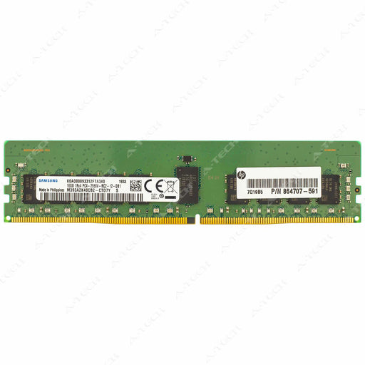 864707-591 - HP 16GB DDR4-2666 RDIMM PC4-21300 Server RAM Memory