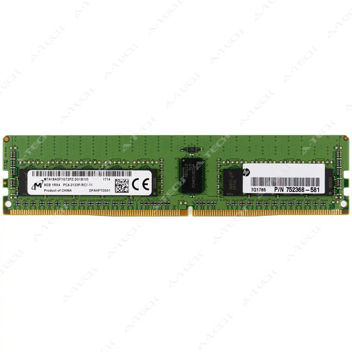 790109-001 - HP 8GB DDR4-2133 RDIMM PC4-17000 Server RAM Memory