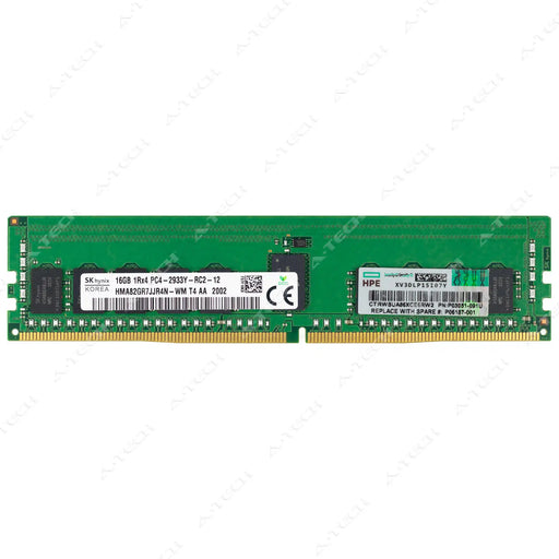 P06187-001 - HP 16GB DDR4-2933 RDIMM PC4-23400 Server RAM Memory