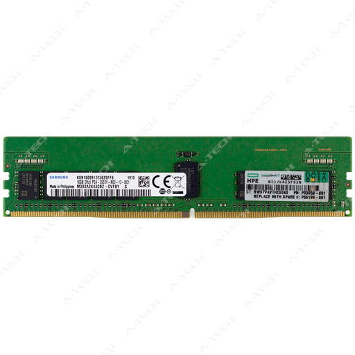 P06188-001 - HP 16GB DDR4-2933 RDIMM PC4-23400 Server RAM Memory