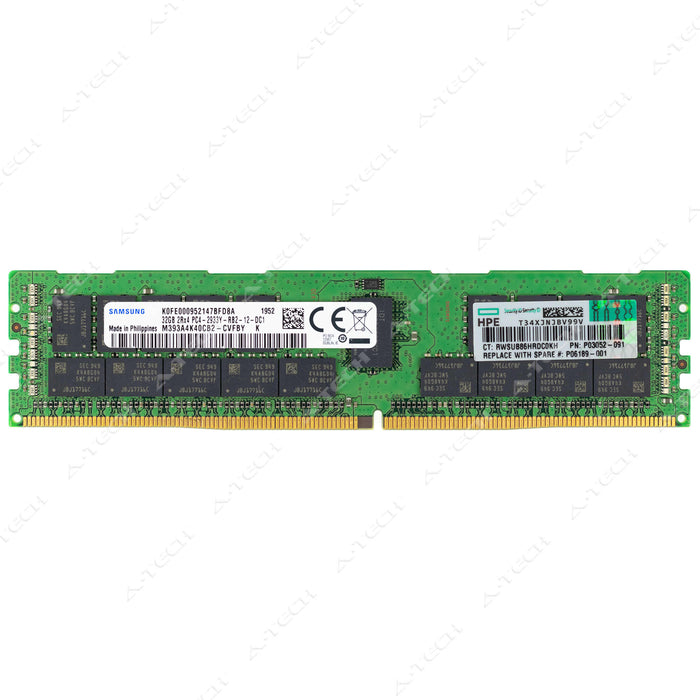 P00924-B21 - HP 32GB DDR4-2933 RDIMM PC4-23400 Server RAM Memory