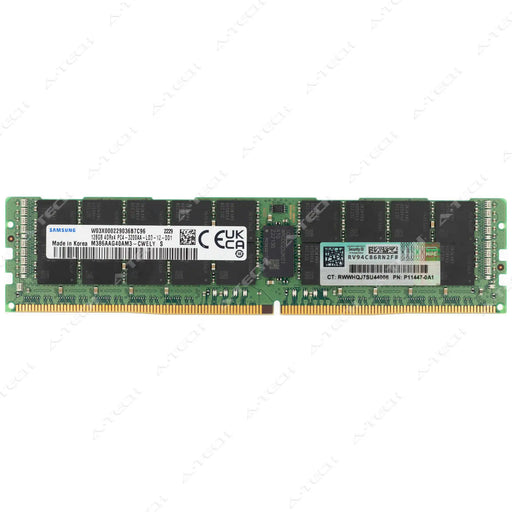 P06037-H21 - HP/HPE RAM 128GB 4Drx4 PC4-25600 LRDIMM DDR4 3200MHz ECC Load Reduced Server Memory Module