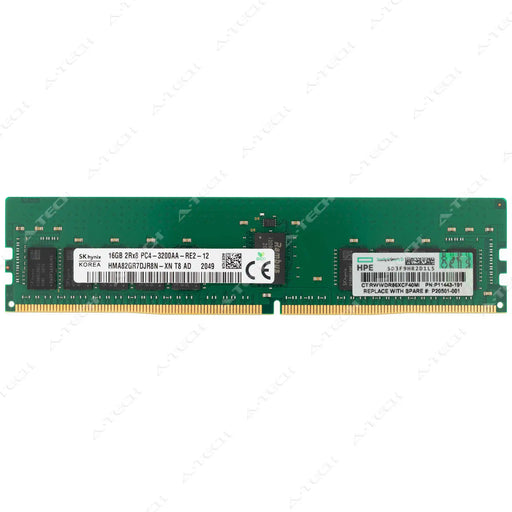 P07642-H21 - HP/HPE RAM 16GB 2Rx8 PC4-25600 RDIMM DDR4 3200MHz ECC Registered Server Memory Module