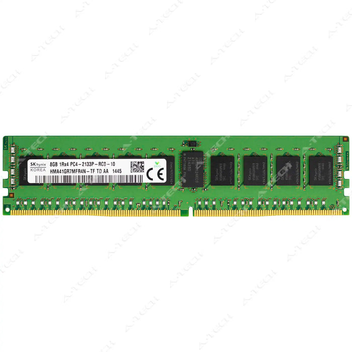 HMA41GR7MFR4N-TF - Hynix RAM 8GB 1Rx4 PC4-17000 RDIMM DDR4 2133MHz ECC Registered Server Memory Module