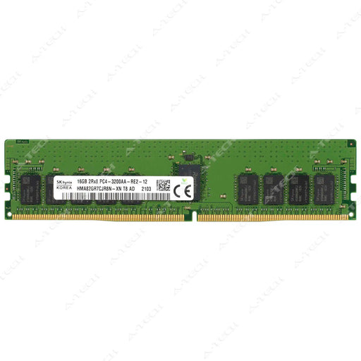 HMA82GR7CJR8N-XN - Hynix RAM 16GB 2Rx8 PC4-25600 RDIMM DDR4 3200MHz ECC Registered Server Memory Module