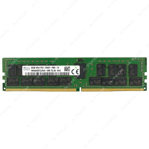 HMA84GR7CJR4N-WM - Hynix RAM 32GB 2Rx4 PC4-23400 RDIMM DDR4 2933MHz ECC Registered Server Memory Module