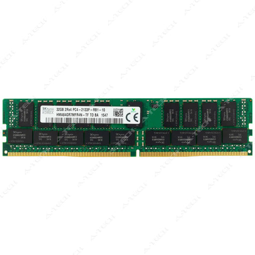 HMA84GR7MFR4N-TF - Hynix RAM 32GB 2Rx4 PC4-17000 RDIMM DDR4 2133MHz ECC Registered Server Memory Module