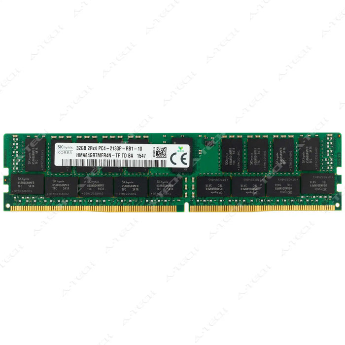 HMA84GR7MFR4N-TF - Hynix RAM 32GB 2Rx4 PC4-17000 RDIMM DDR4 2133MHz ECC Registered Server Memory Module