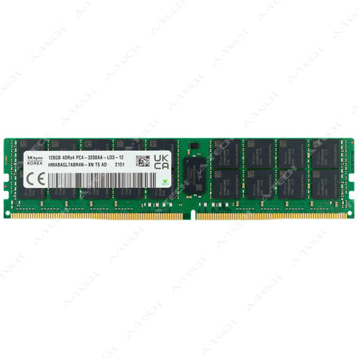 HMABAGL7ABR4N-XN - Hynix RAM 128GB 4Drx4 PC4-25600 LRDIMM DDR4 3200MHz ECC Load Reduced Server Memory Module