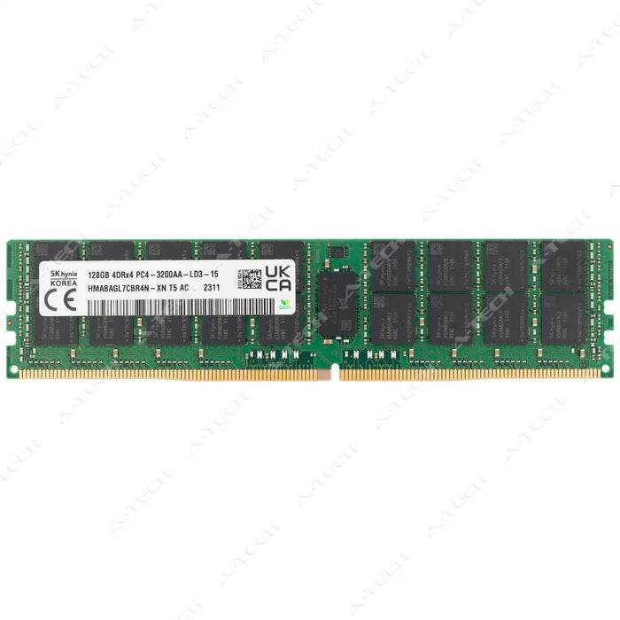 HMABAGL7CBR4N-XN - Hynix RAM 128GB 4Drx4 PC4-25600 LRDIMM DDR4 3200MHz ECC Load Reduced Server Memory Module