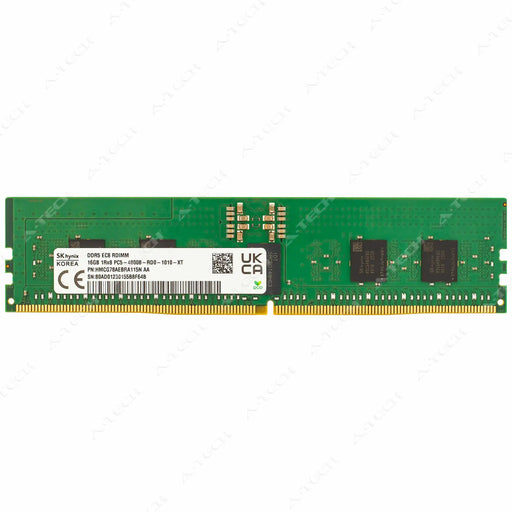 HMCG78MEBRA115N - Hynix RAM 16GB 1Rx8 PC5-38400 RDIMM DDR5 4800MHz ECC Registered Server Memory Module