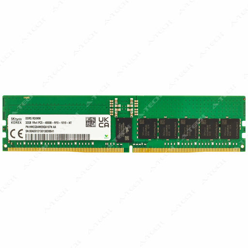 HMCG84MEBQA - Hynix RAM 32GB 1Rx4 PC5-38400 RDIMM DDR5 4800MHz ECC Registered Server Memory Module
